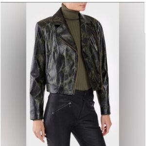 Ramy Brook New York Kane Biker Motto Jacket Size XS NWT 495.00